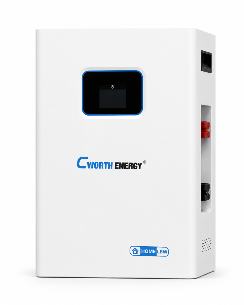 5kWh 51.2V 100Ah Lithium Battery (Wall Mount)